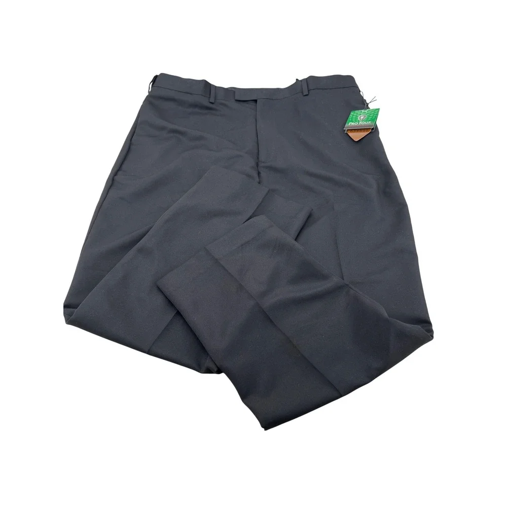 Pro Tour Performance Golf Ultimate Golf Pant Black 40x30 Z8SB0228 001 Bamboo New